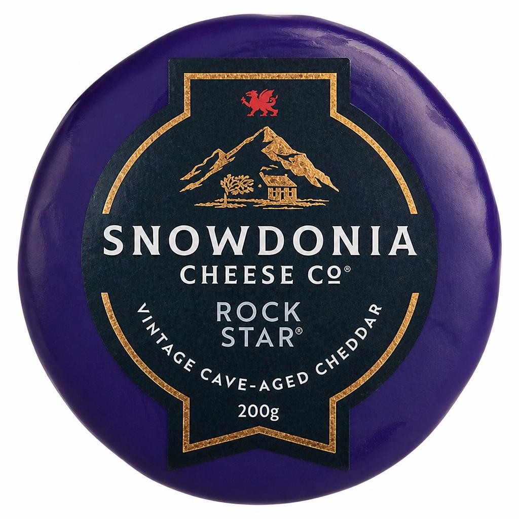 Snowdonia Rock Star Vintage Cheddar Truckle