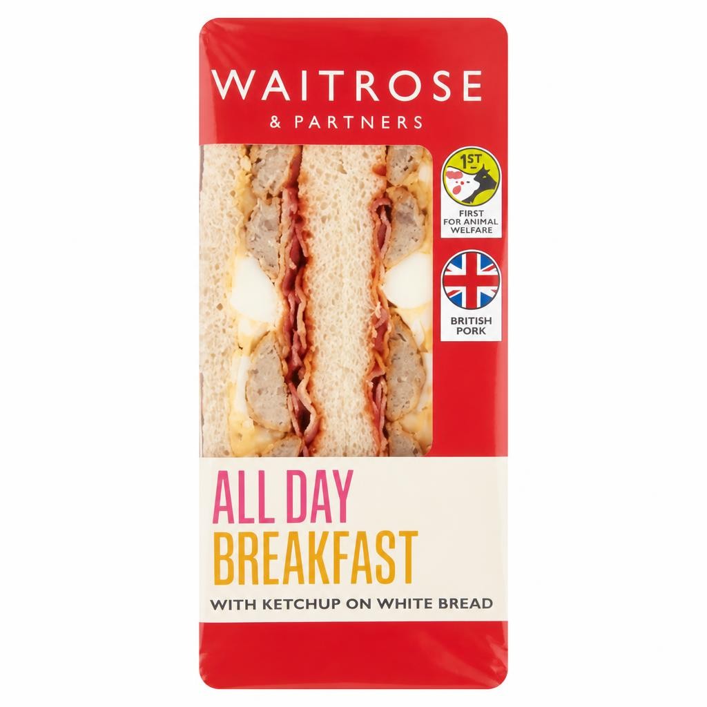 Waitrose All Day Breakfast Sandwich