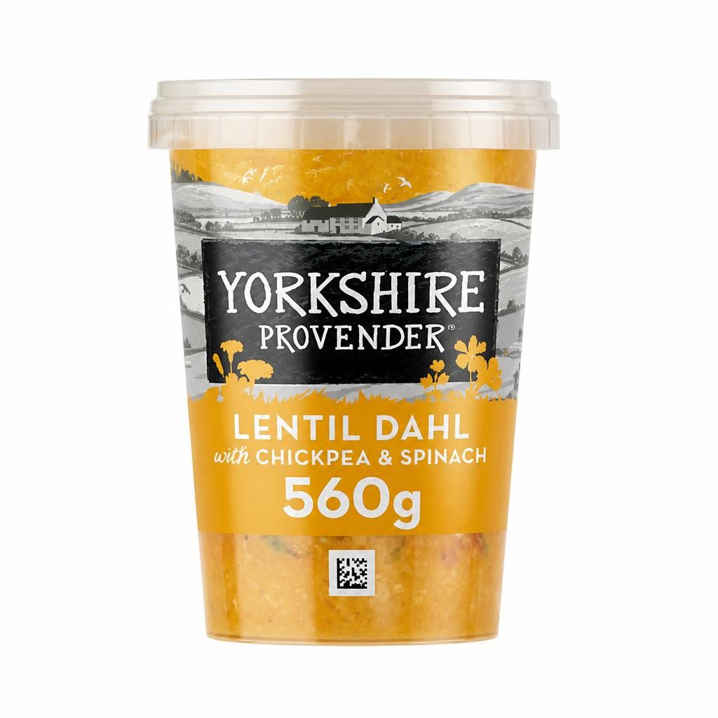 Yorkshire Provender Lentil Dahl with Chickpea & Spinach