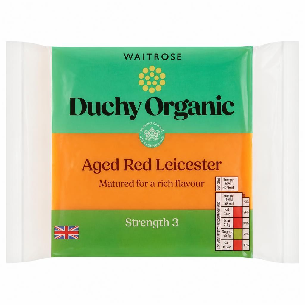Duchy Organic Aged Red Leicester