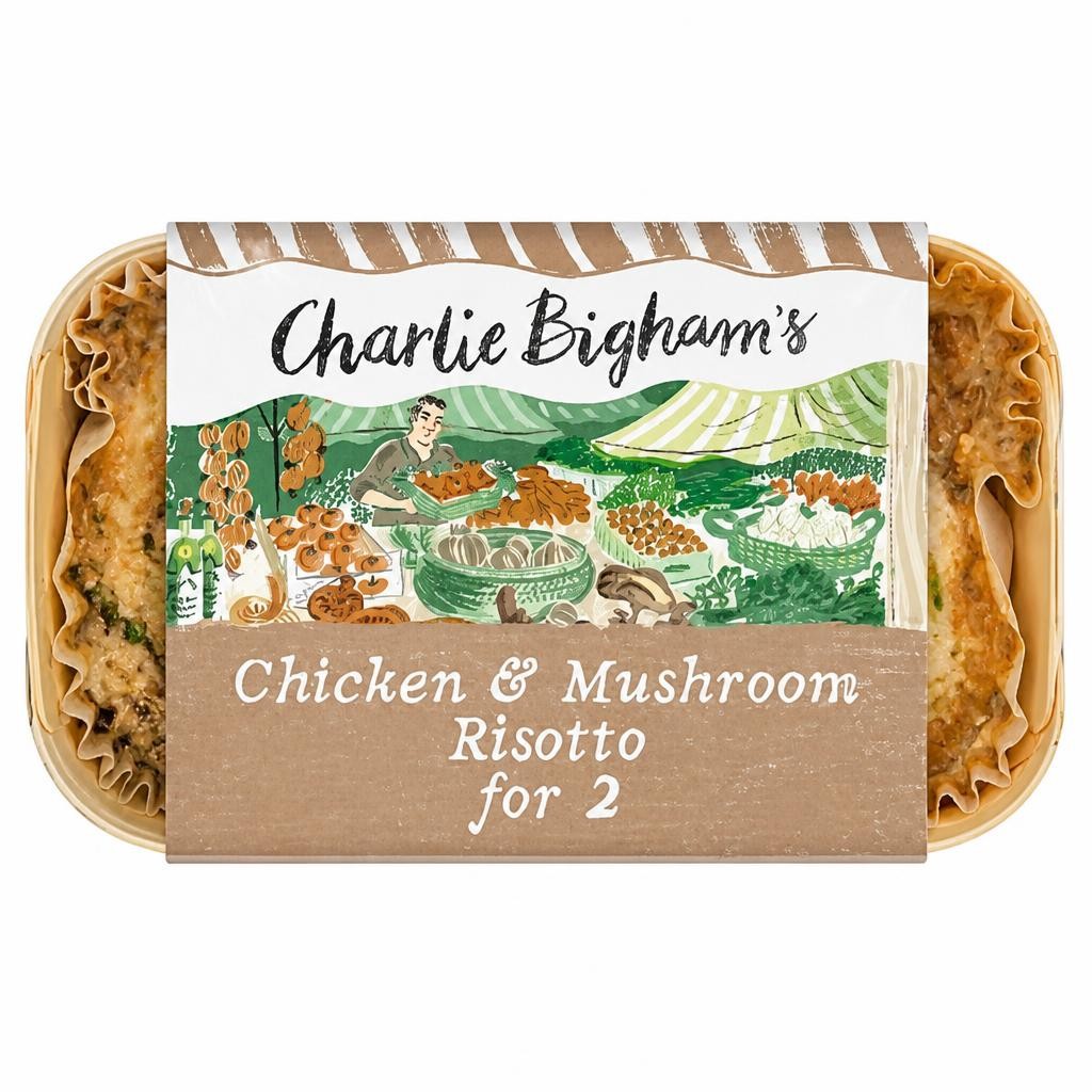 Charlie Bigham's Chicken & Mushroom Risotto for 2