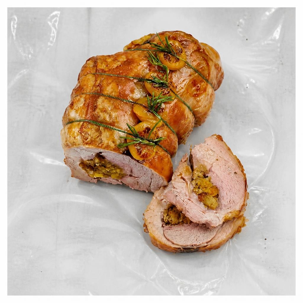 Boneless Leg of British Lamb with Apricot & Rosemary