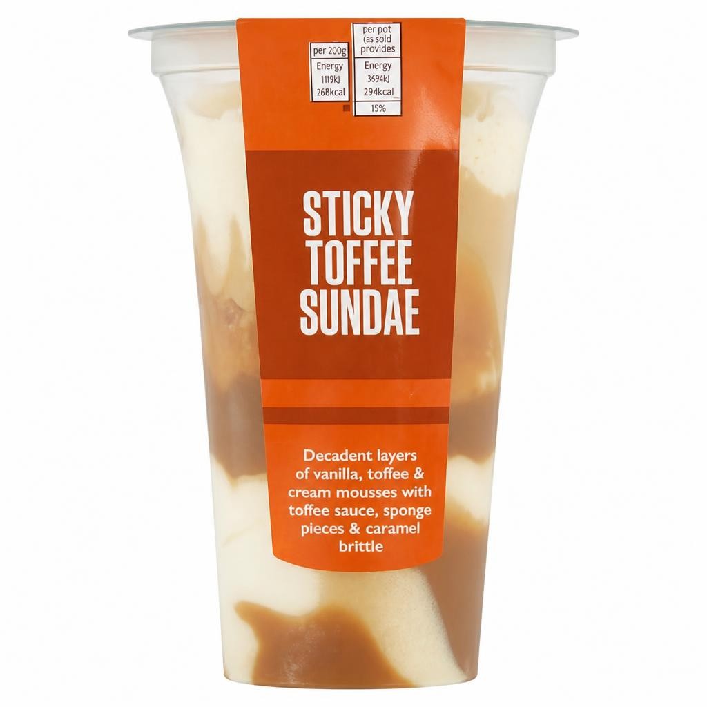 Waitrose Sticky Toffee Sundae