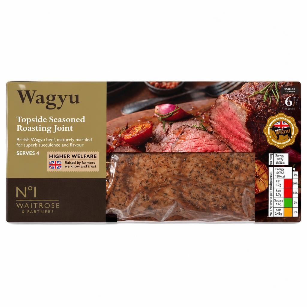 No.1 Wagyu Topside Seasoned Roasting Joint