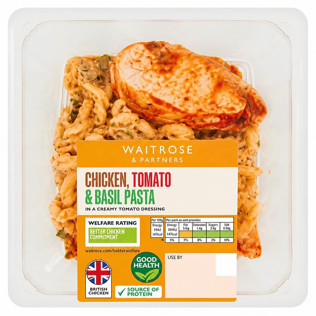 Waitrose Chicken, Tomato & Basil Pasta
