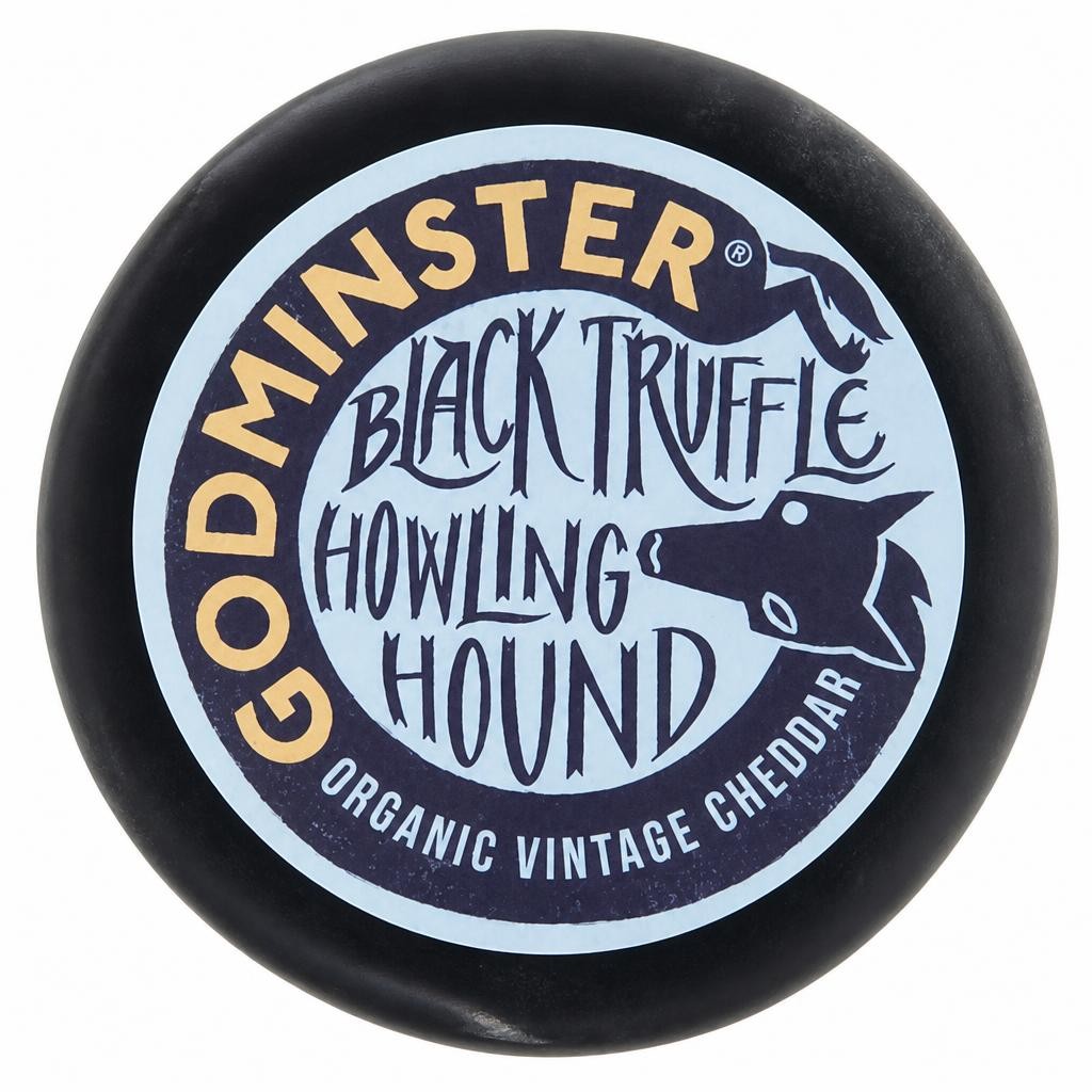 Godminster Organic Black Truffle Mature Cheddar Cheese