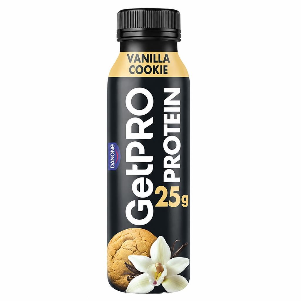 GetPro Vanilla Cookie High Protein Yogurt Drinks