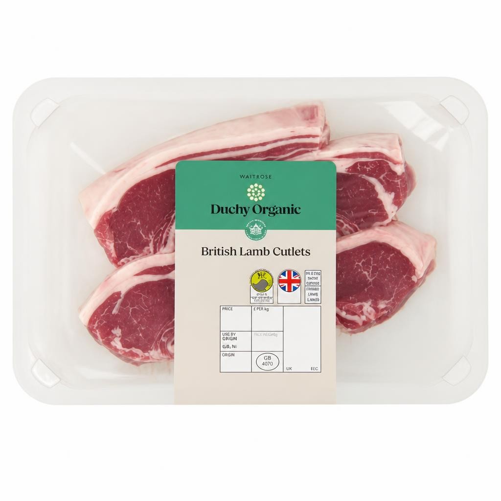 Duchy Organic British Lamb Cutlets