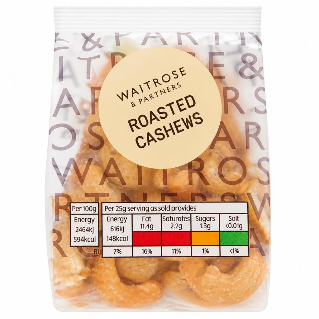 Waitrose LoveLife Roasted Cashews