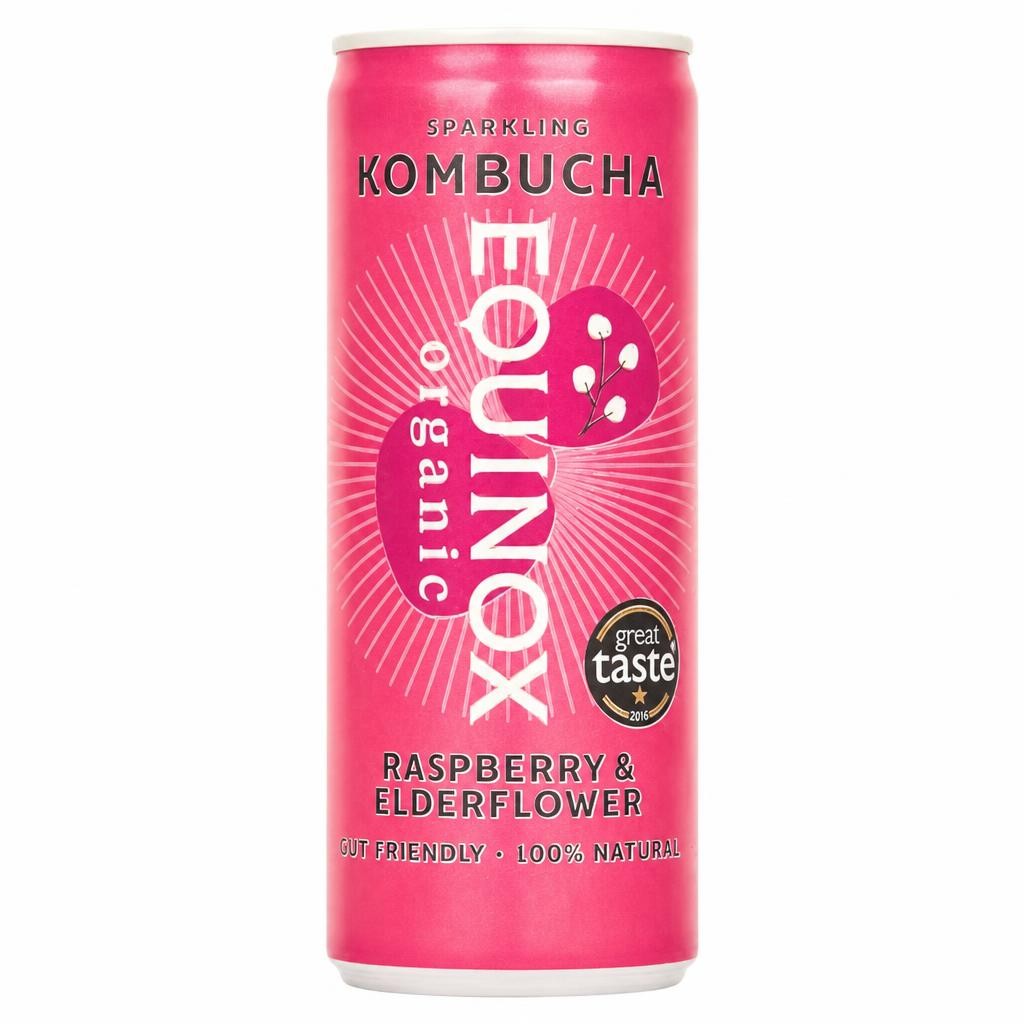 Equinox Organic Raspberry Kombucha