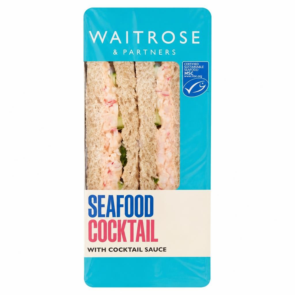 Waitrose Seafood Cocktail Sandwich