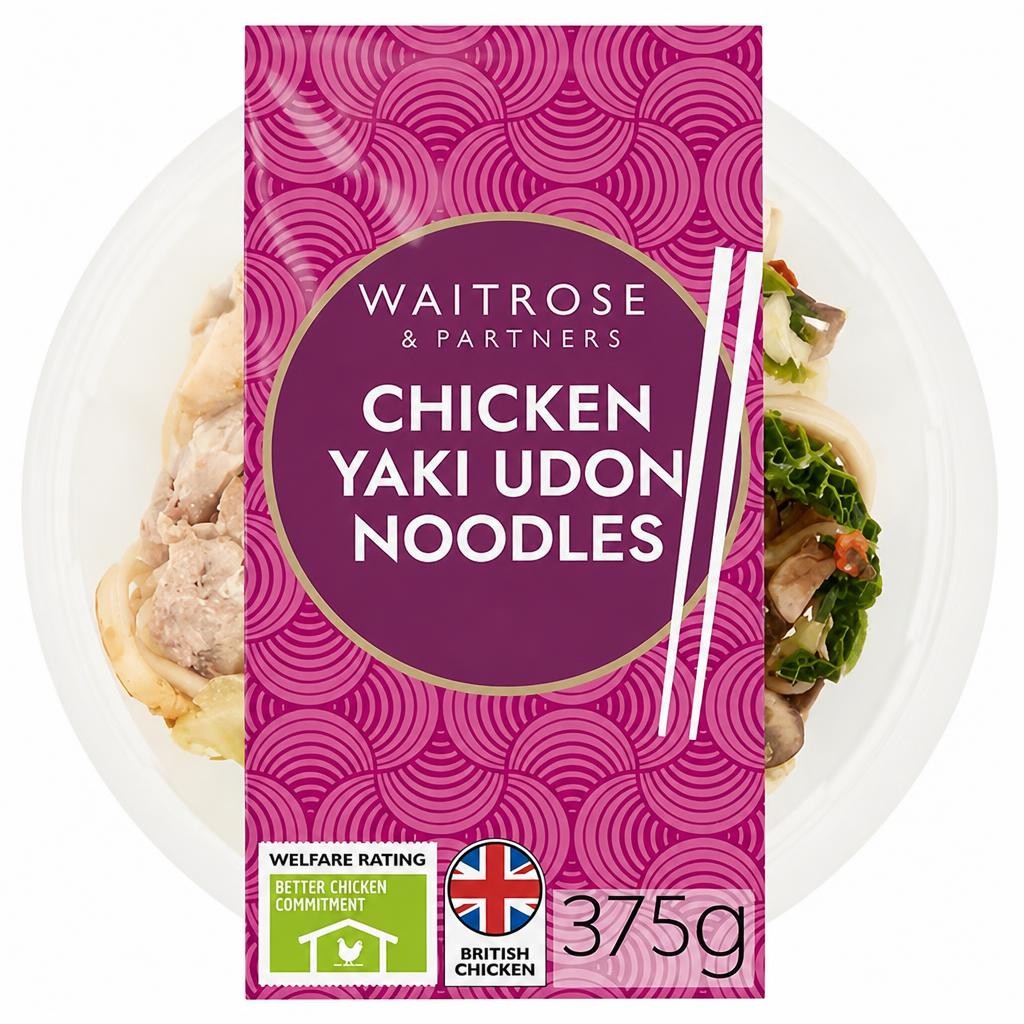 Waitrose Chicken Yaki Udon Noodles for 1