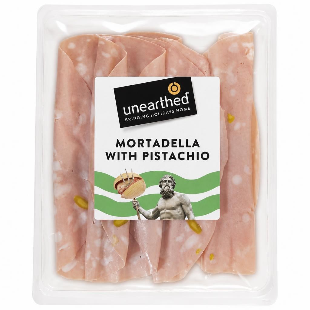 Unearthed Mortadella with Pistachio