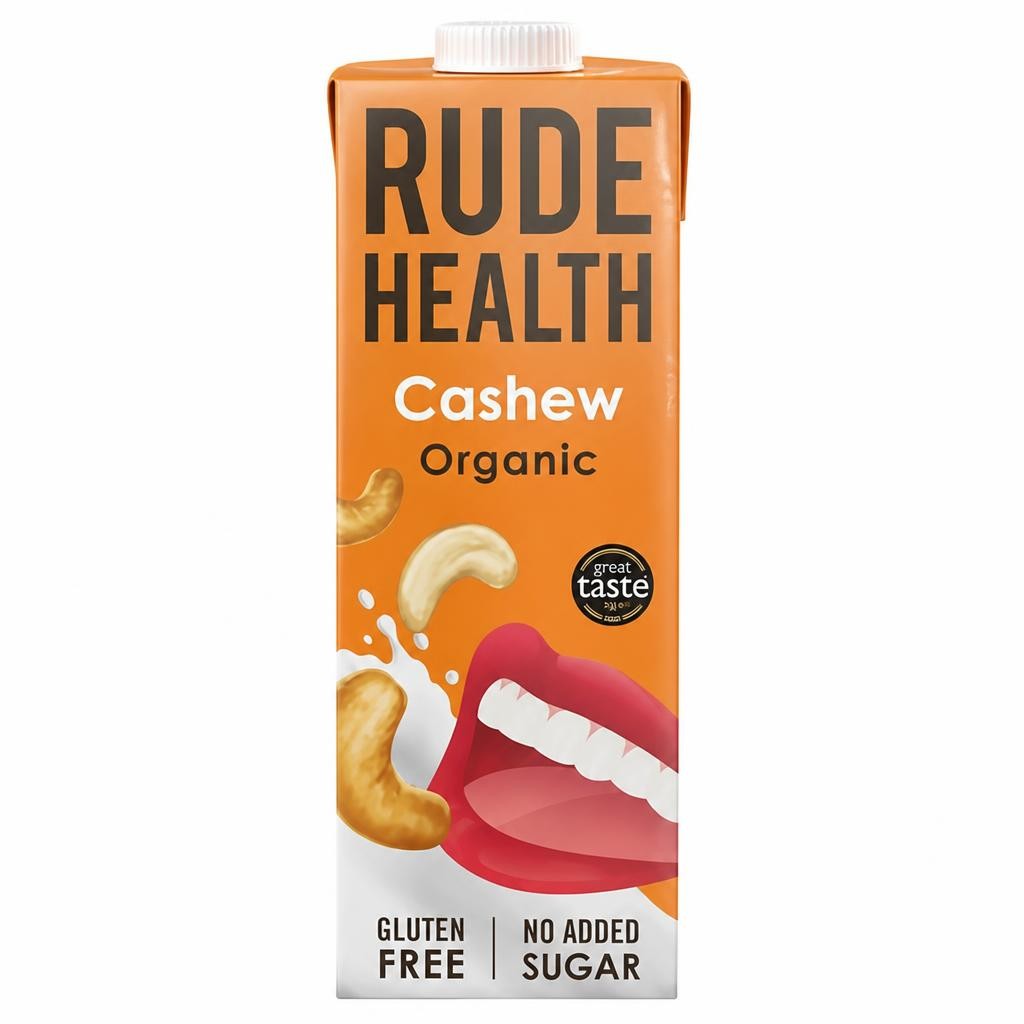 Rude Health Cashew Organic No Added Sugar Gluten Free