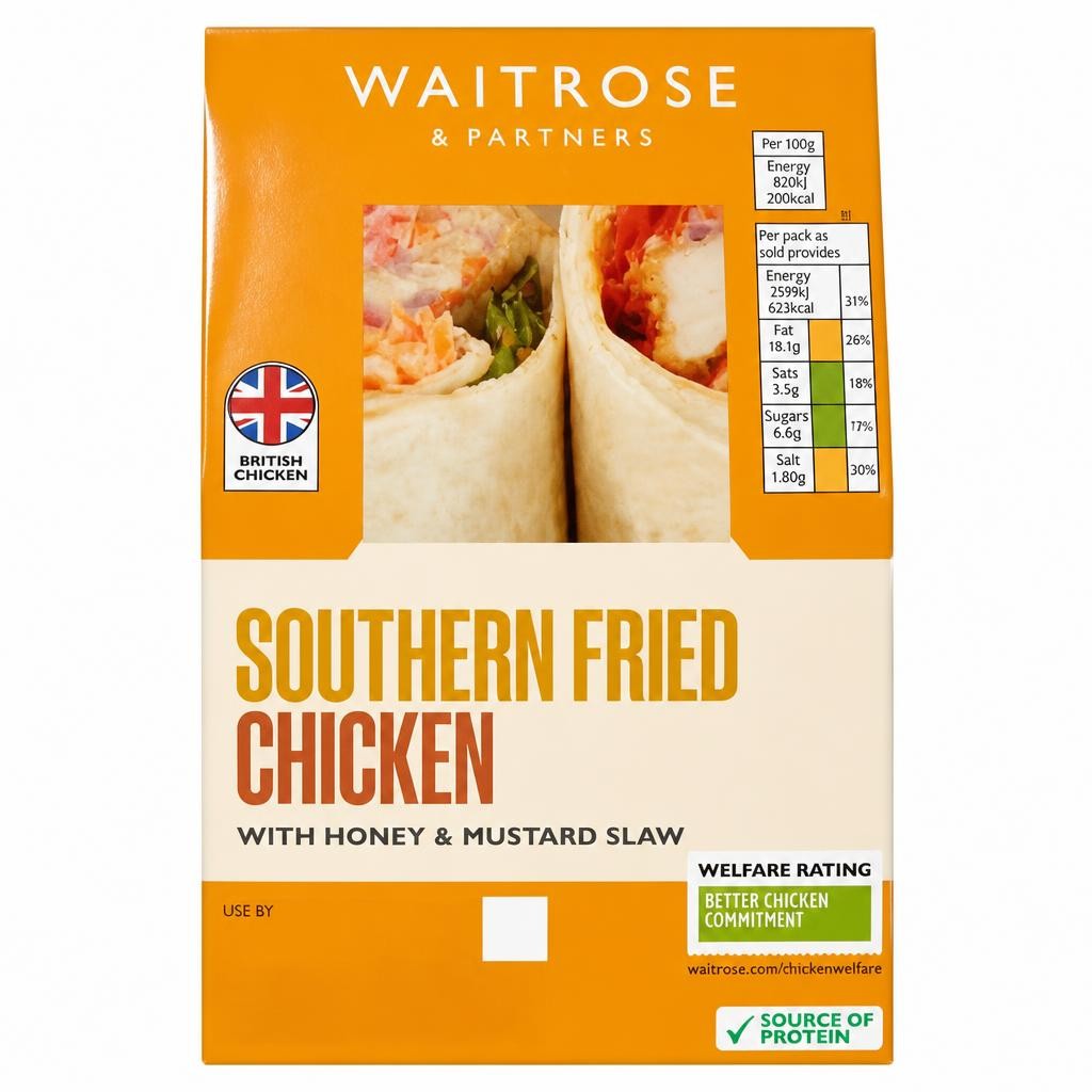 Waitrose Southern Fried Chicken Wrap