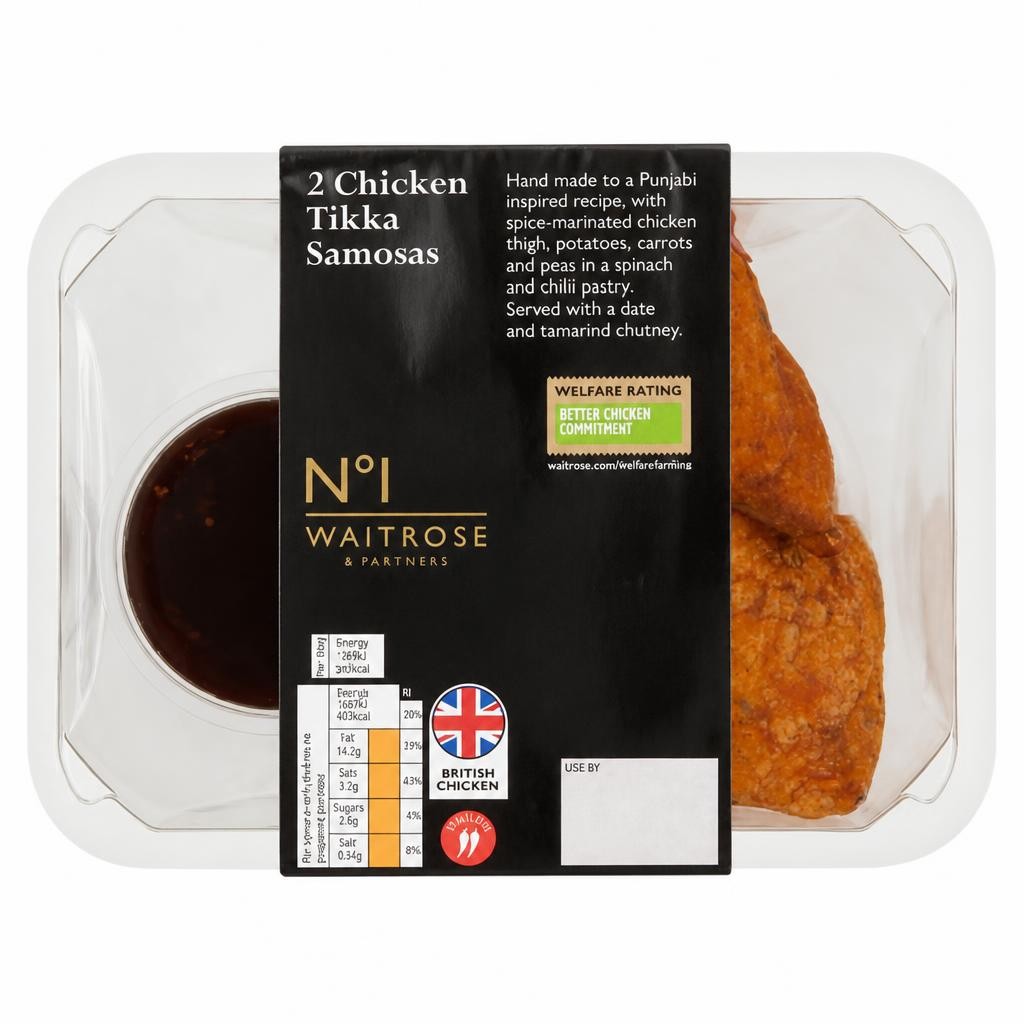 No.1 2 Chicken Tikka Samosas