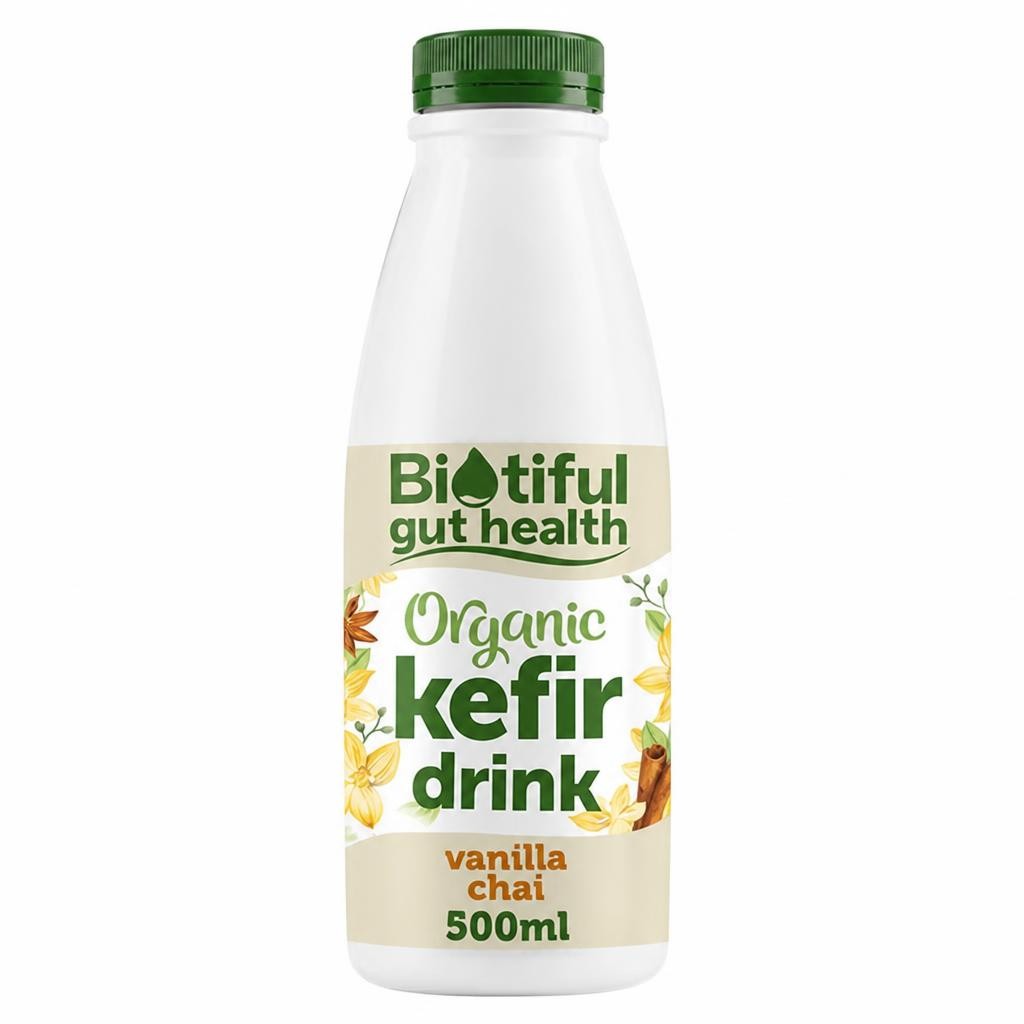 Biotiful Gut Health Organic Kefir Drink Vanilla Chai