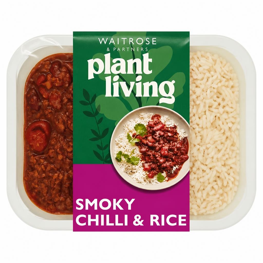 Waitrose PlantLiving Smoky Chilli & Rice