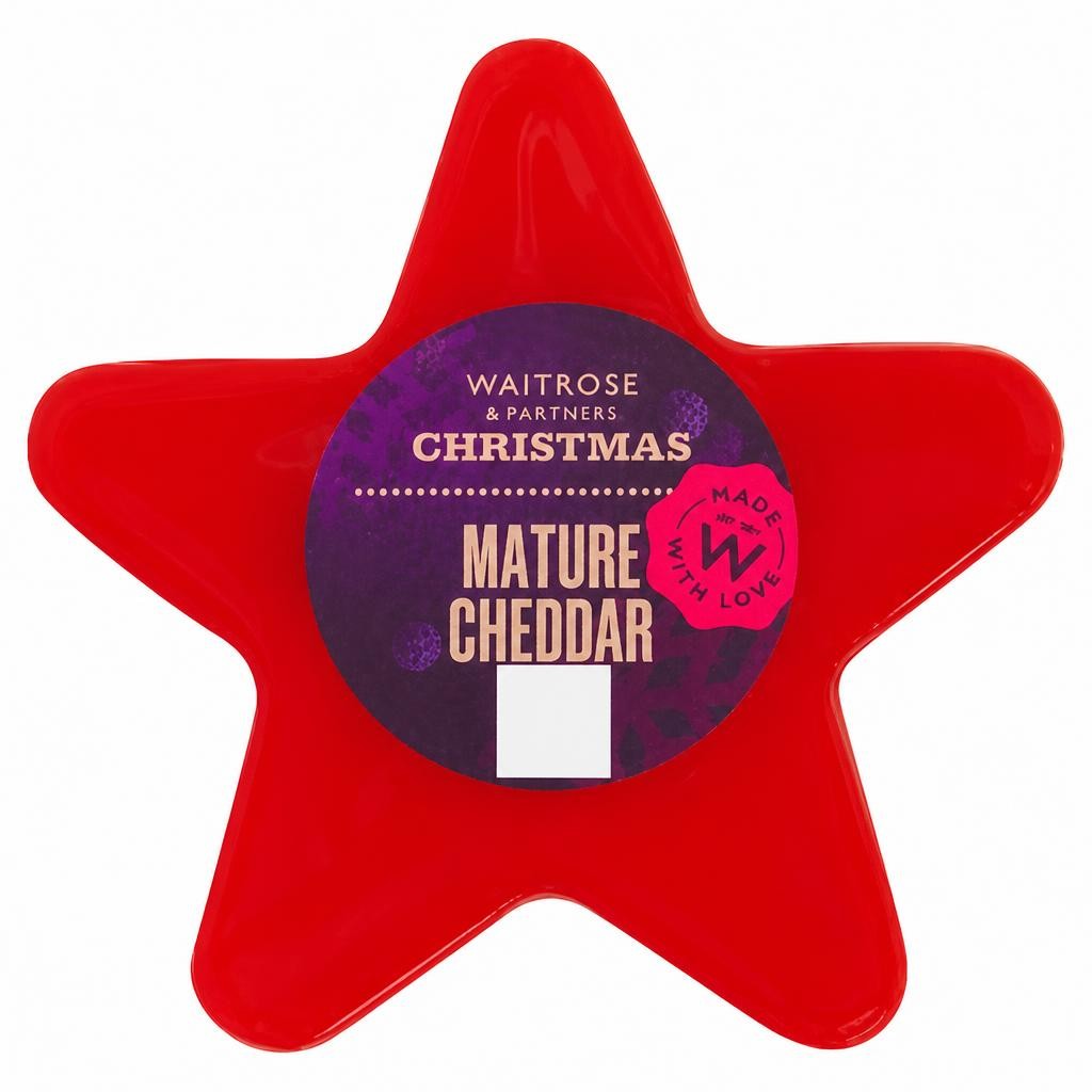 Waitrose Christmas Mature Cheddar Truckle