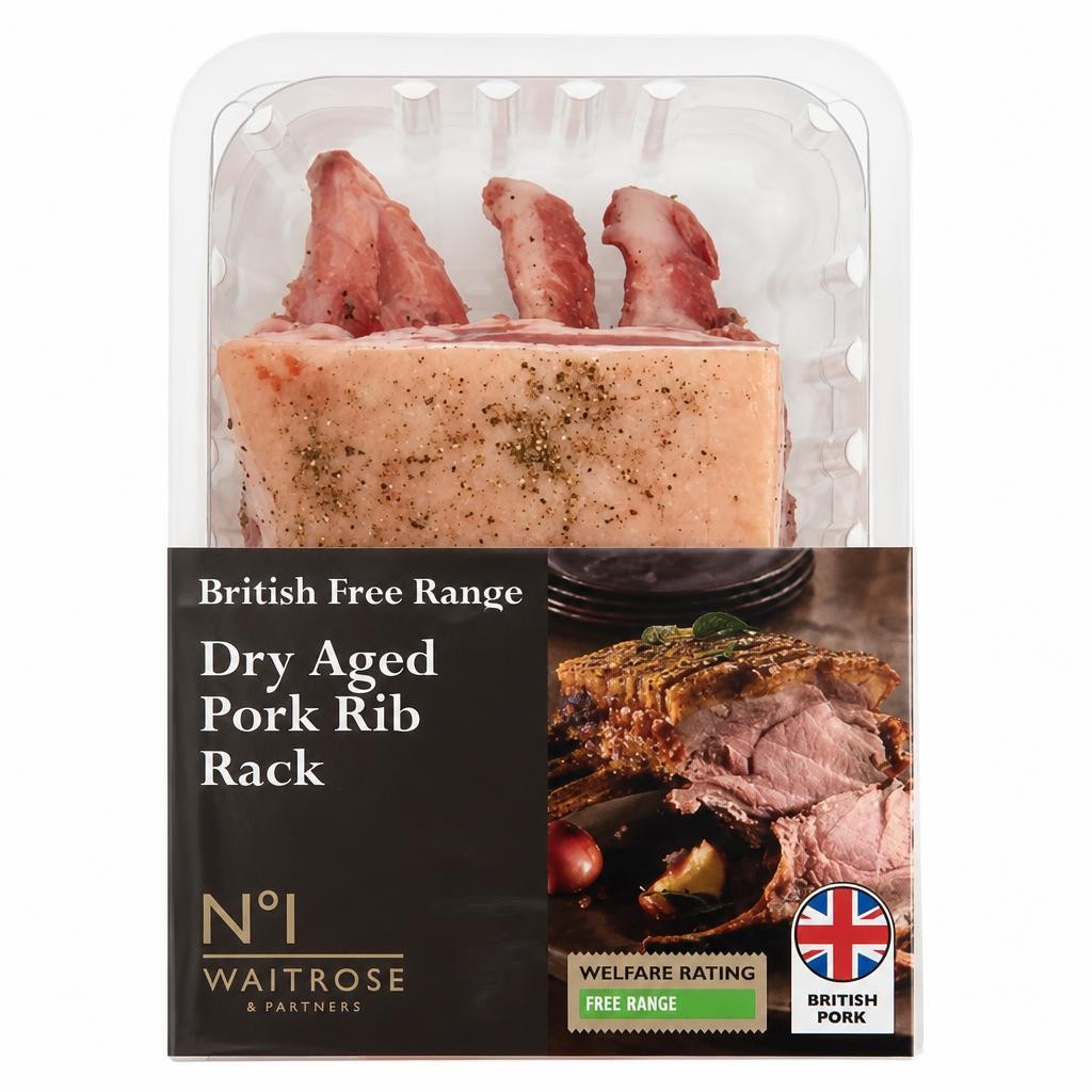 No.1 Free Range Dry Aged Pork Rib Rack