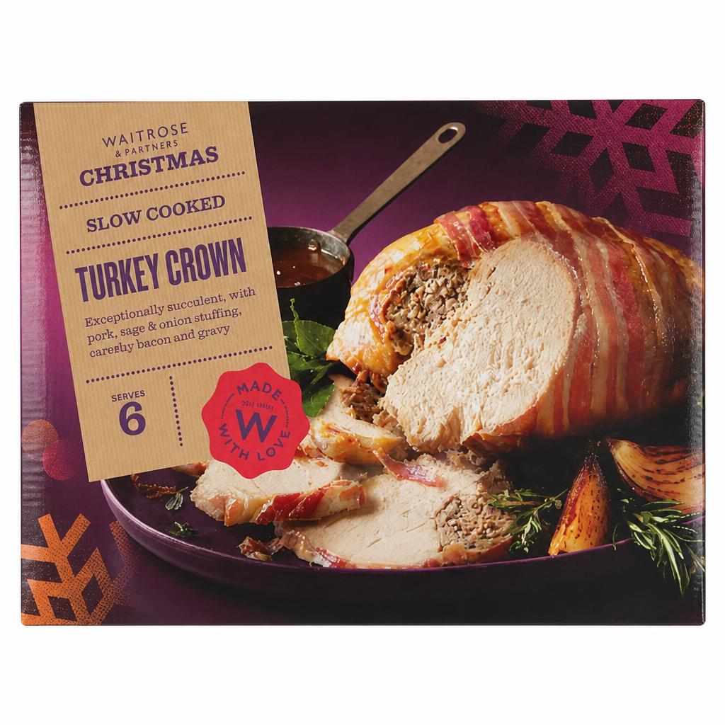 Waitrose Slow Cooked Turkey Crown