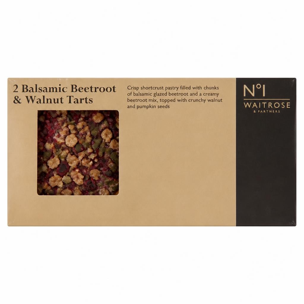 No.1 Balsamic Beetroot & Walnut Tarts