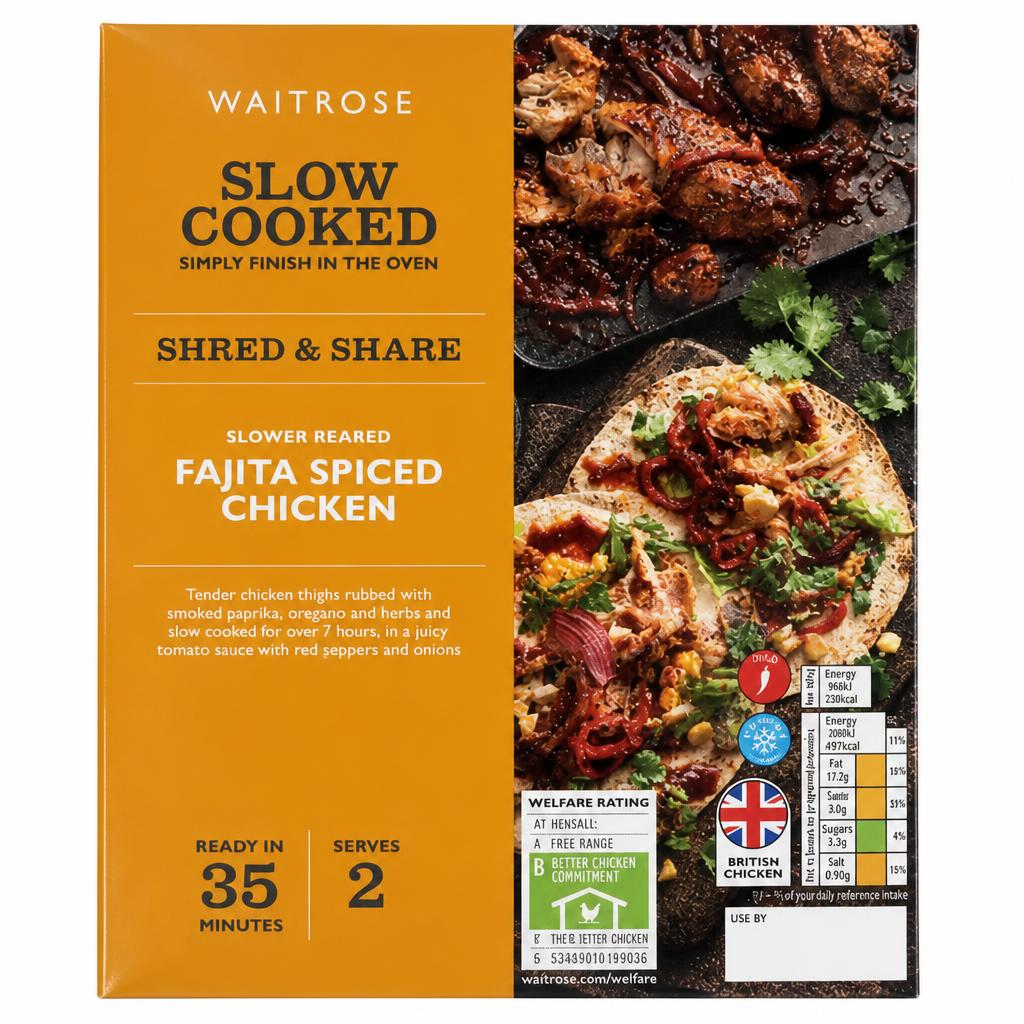 Waitrose Slow Cooked Fajita Chicken