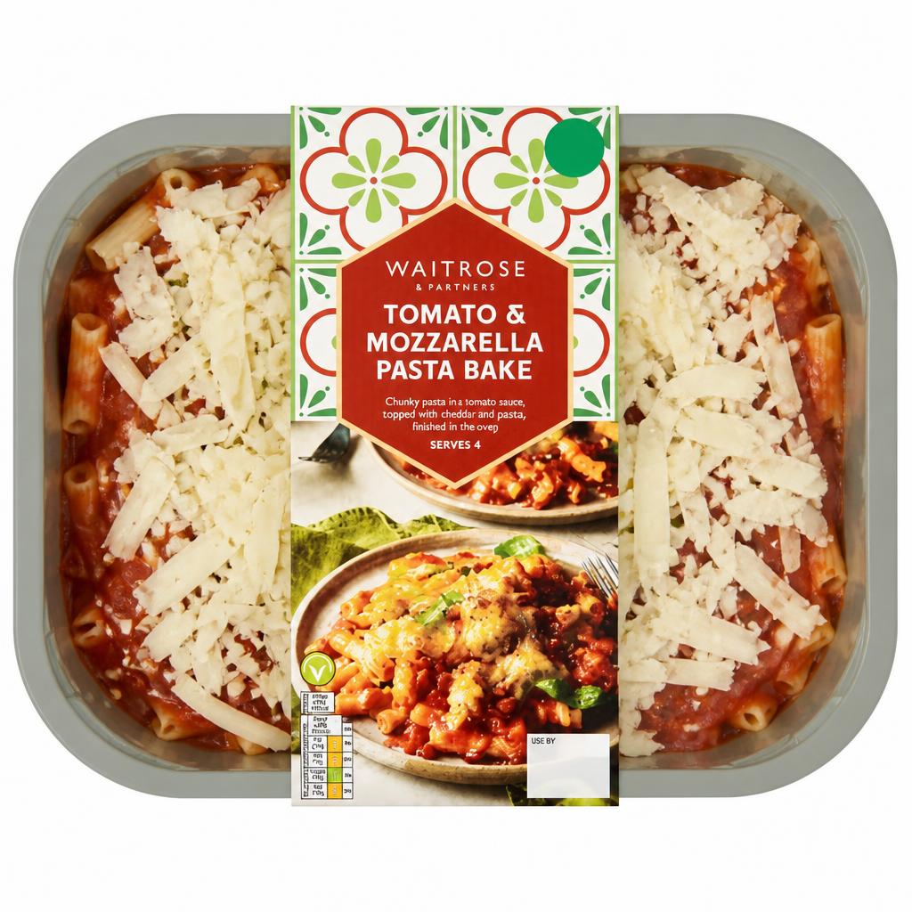 Waitrose Tomato & Mozarella Pasta Bake