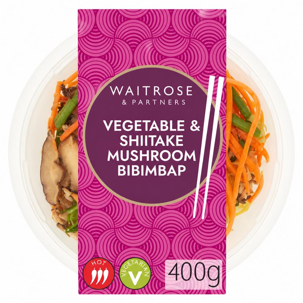 Waitrose Vegetable & Shiitake Mushroom Bibimbap