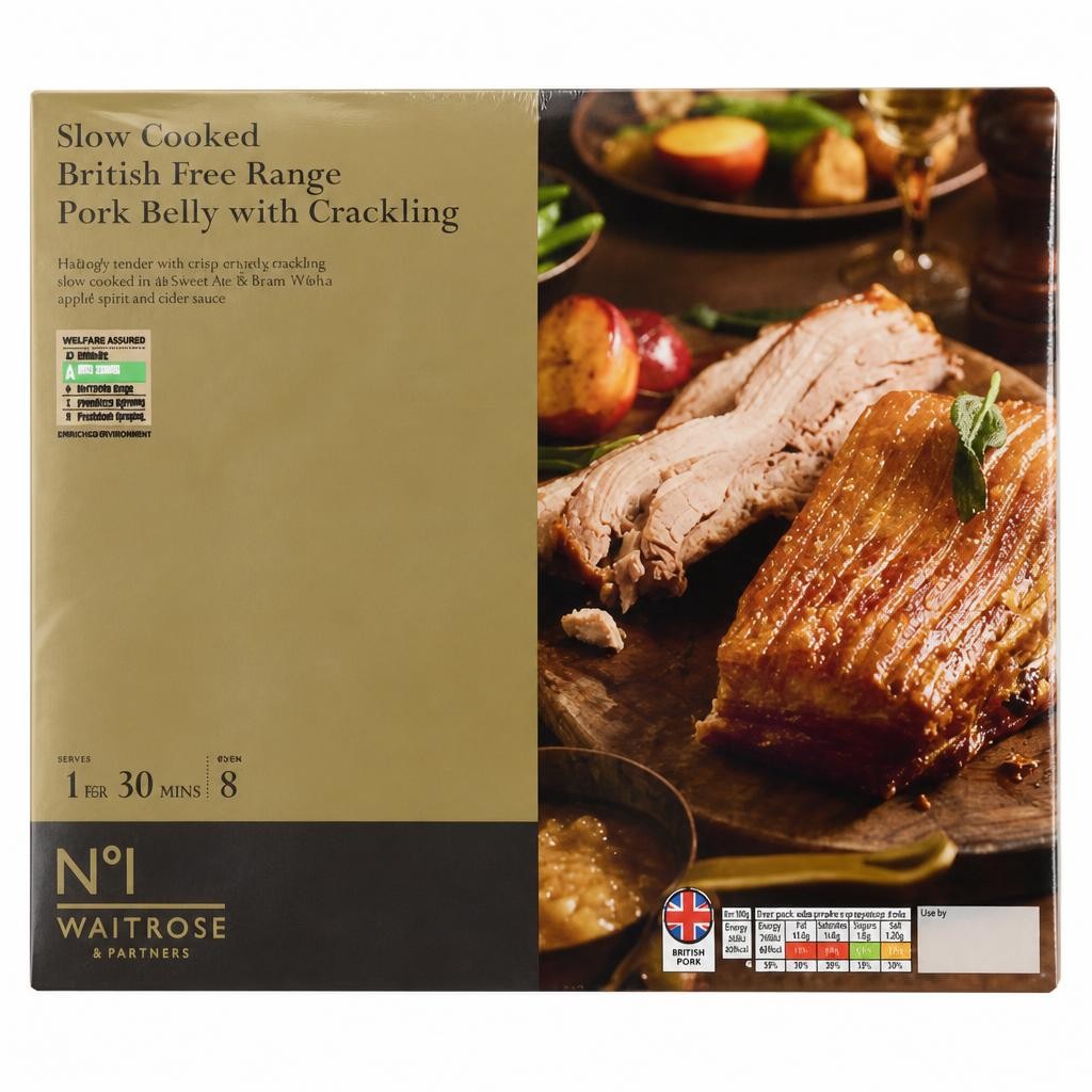 No.1 Slow Cooked Pork Belly with Crackling