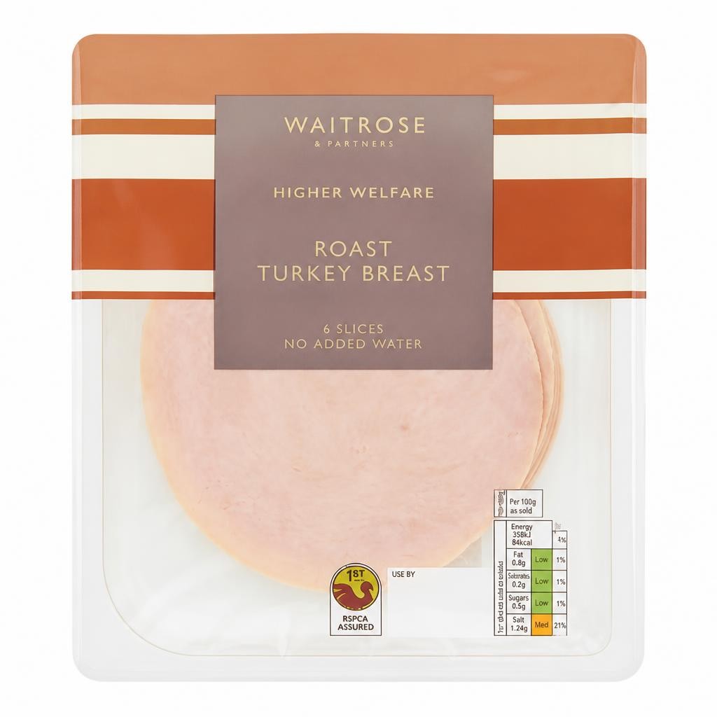 Waitrose Roast Turkey Breast 6 Slices