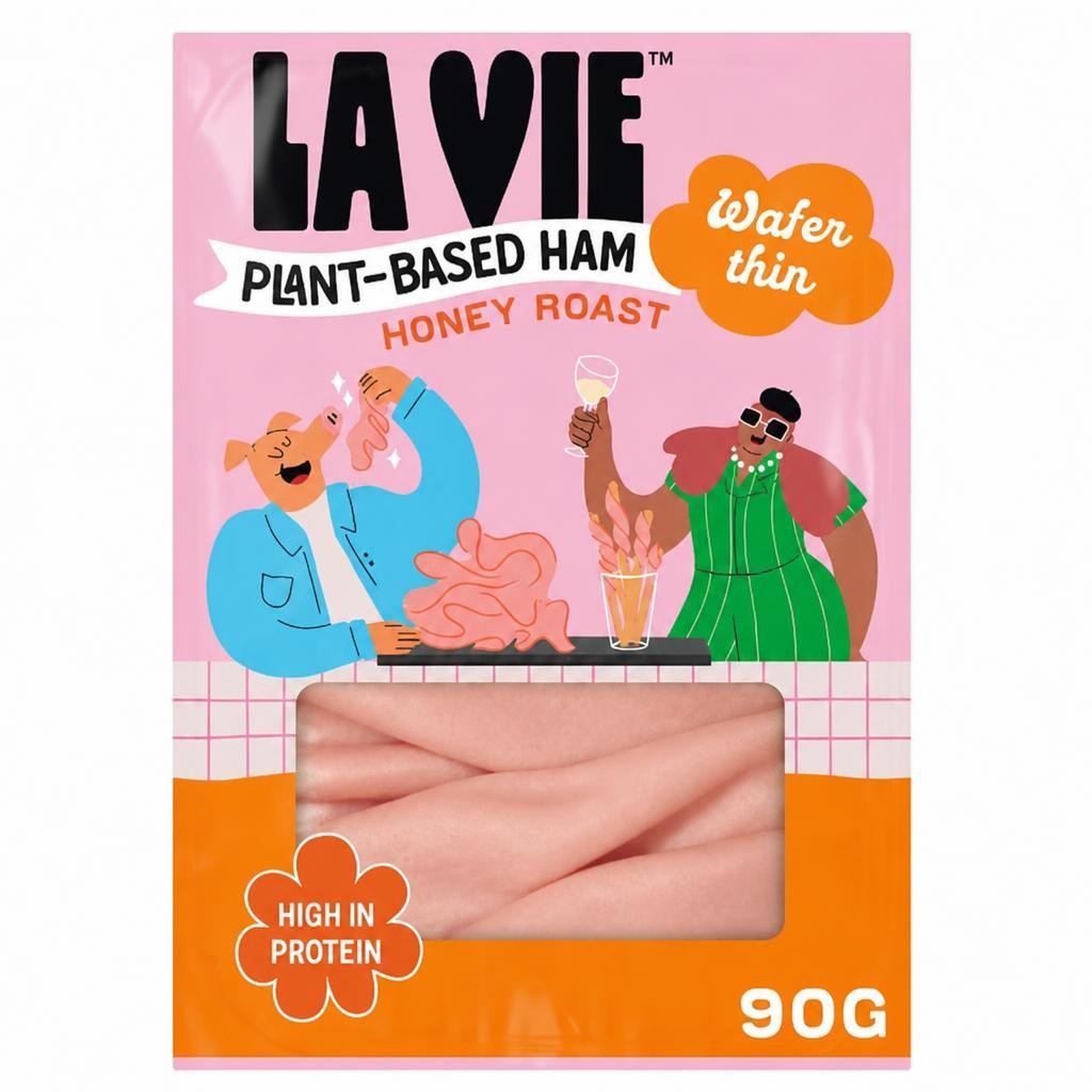 La Vie Honey Roast Wafer Thin Plant-based Ham