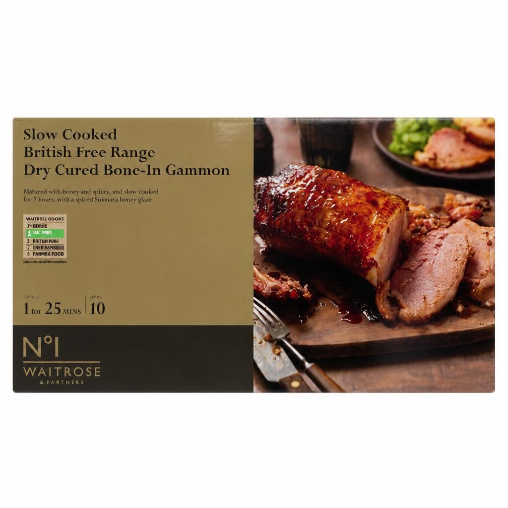 No.1 Slow Cooked Dry Cured Bone-In Gammon