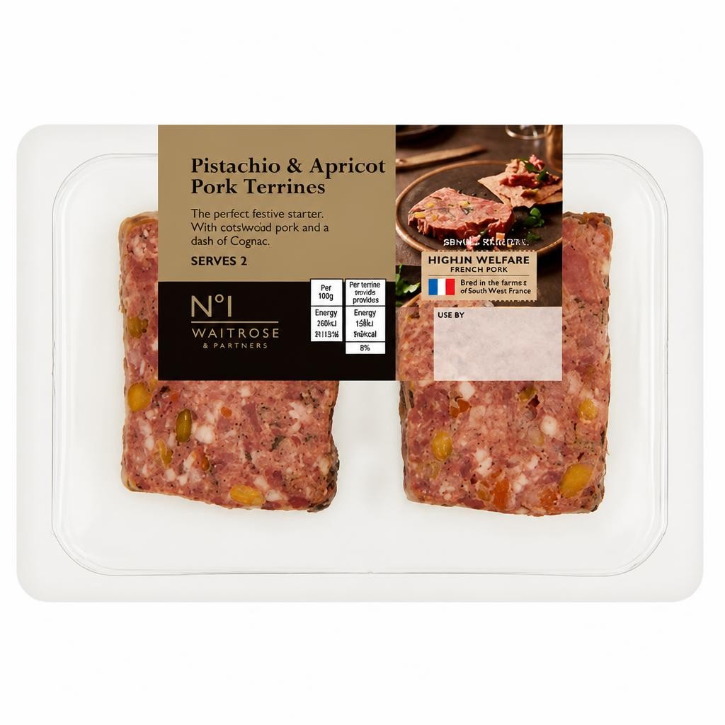 No.1 Pistachio & Apricot Pork Terrines