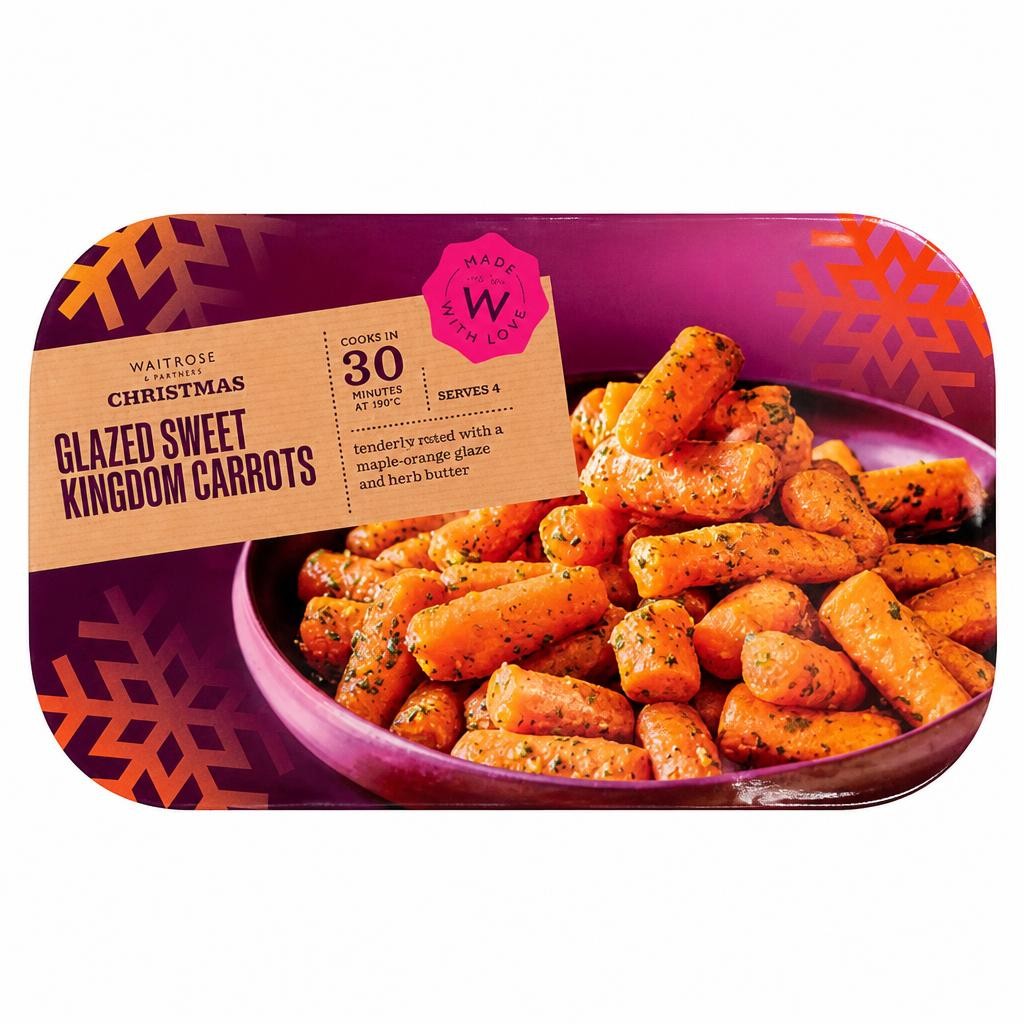 Waitrose Glazed Sweet Kingdom Carrots