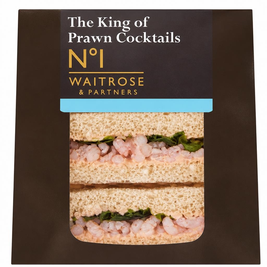 No.1 The King of Prawn Cocktails Sandwich