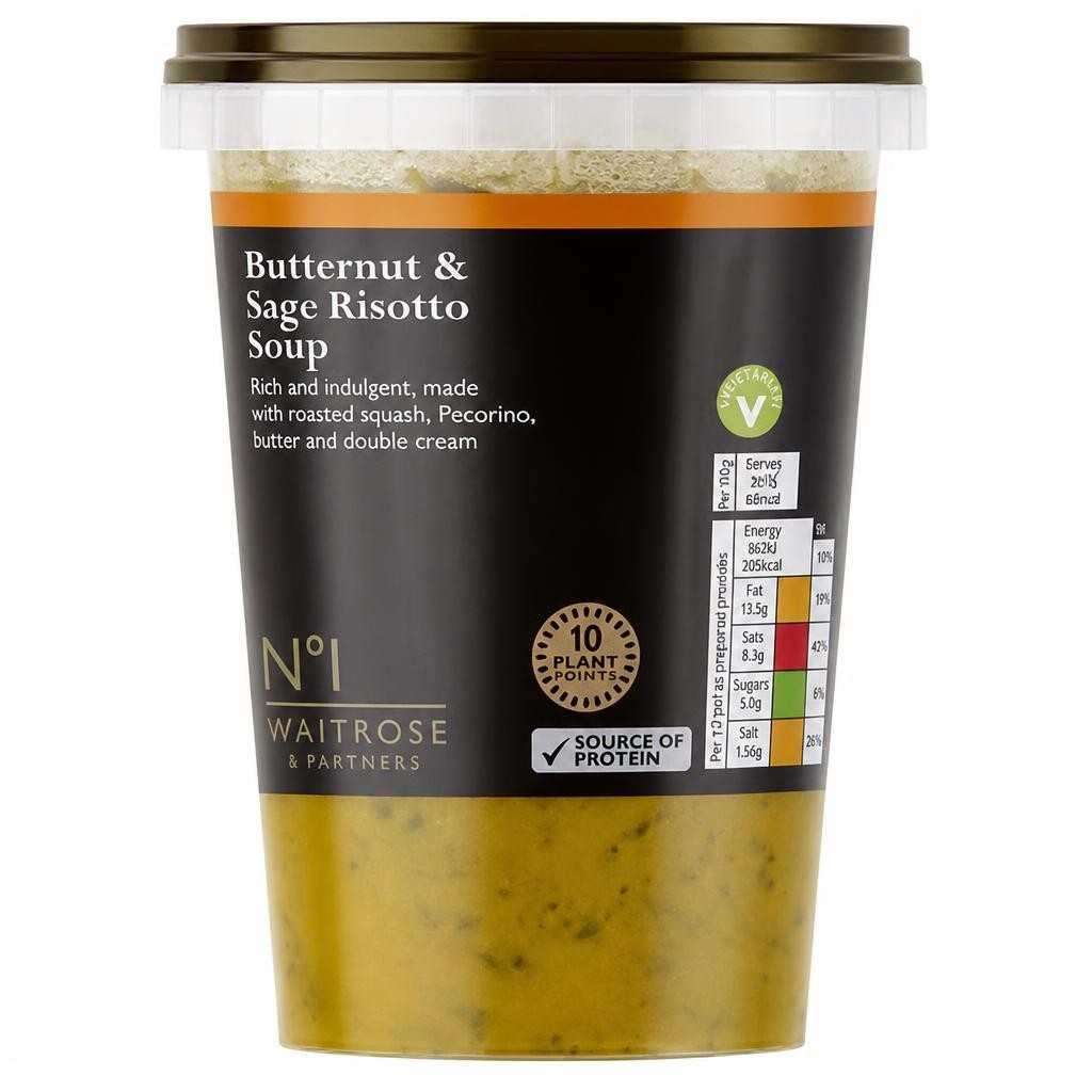 No.1 Butternut & Sage Risotto Soup