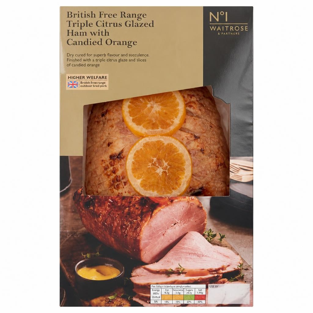 No.1 Triple Citrus Glazed Ham with Candied Orange