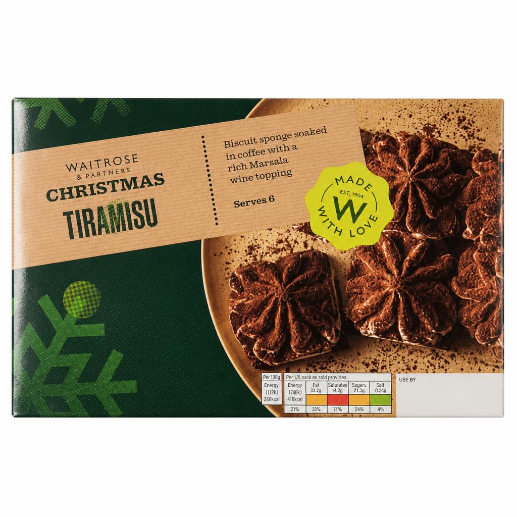 Waitrose Christmas Tiramisu