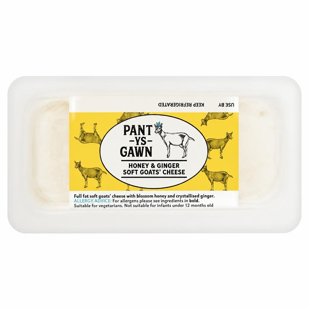 Pant-Ys-Gawn Honey and Ginger Goats Cheese