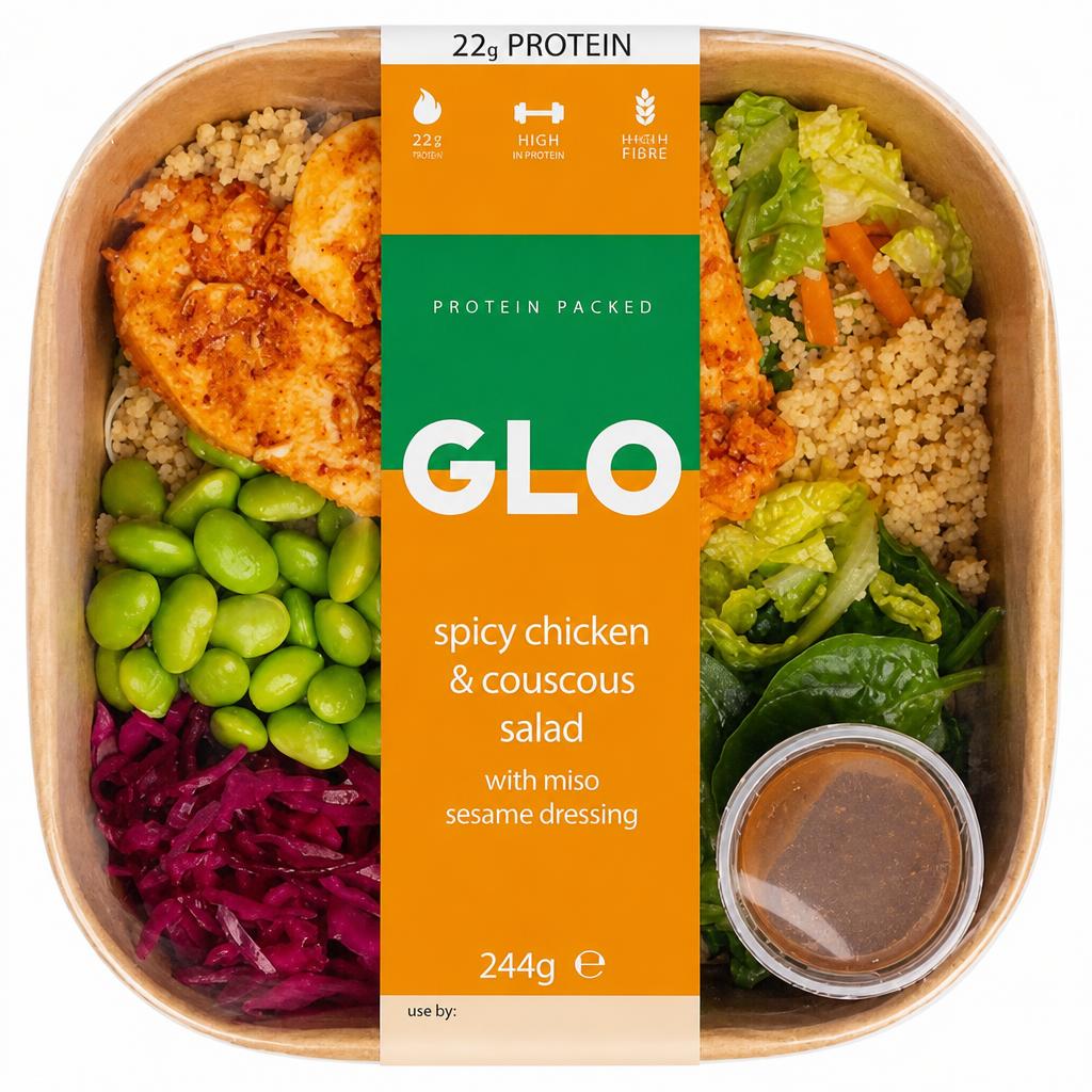 GLO Spicy Chicken & Couscous Salad