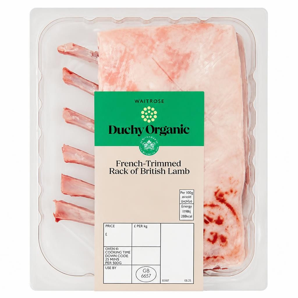 Duchy Organic British Rack Of Lamb