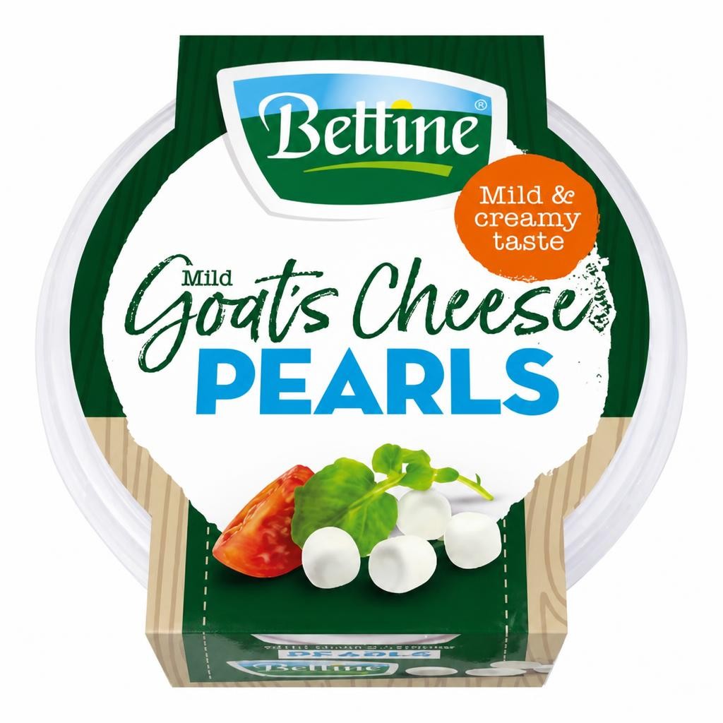 Bettine Mild Goats Cheese Plain Pearls