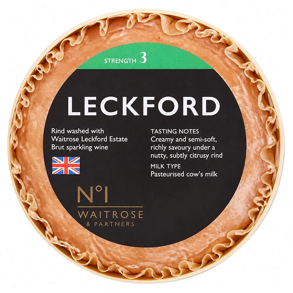 No. 1 Leckford Creamy Washed-Rind Cheese Strength 3