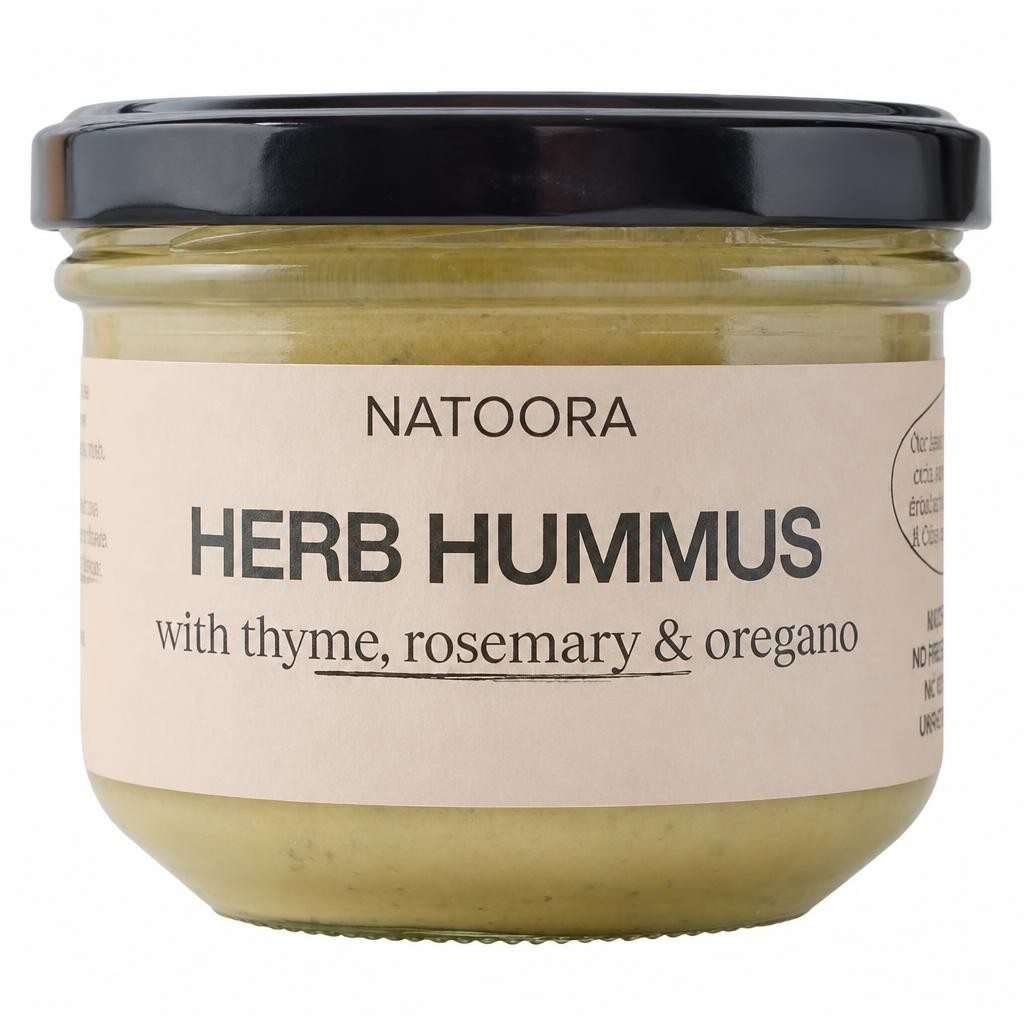 Natoora Fresh Herb Hummus