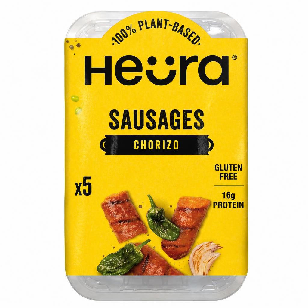 Heura Plant-Based Spanish Chorizo Sausages