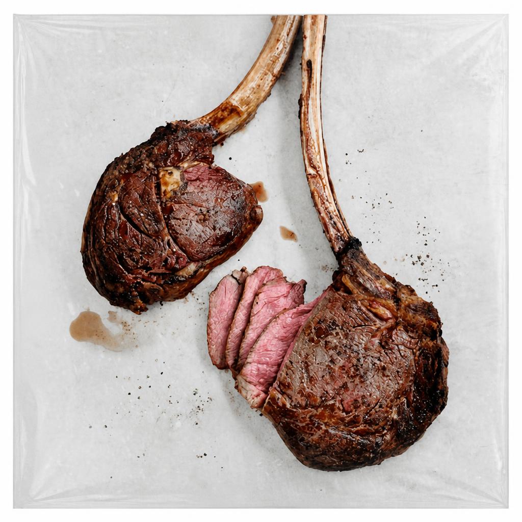 2 Beef Tomahawk Steaks