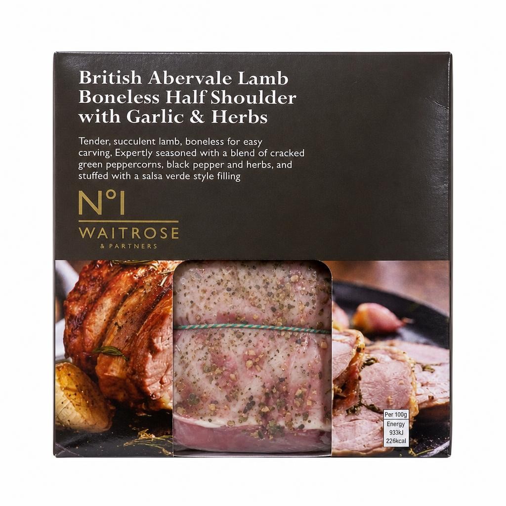 No.1 Lamb Boneless Half Shoulder with Garlic & Herbs