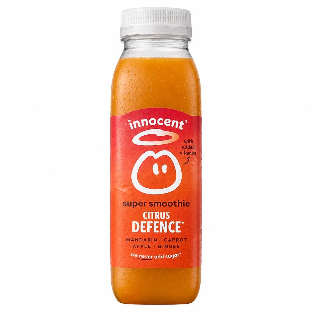Innocent Citrus Defence Super Smoothie Mandarin, Carrot & Ginger with Vitamins