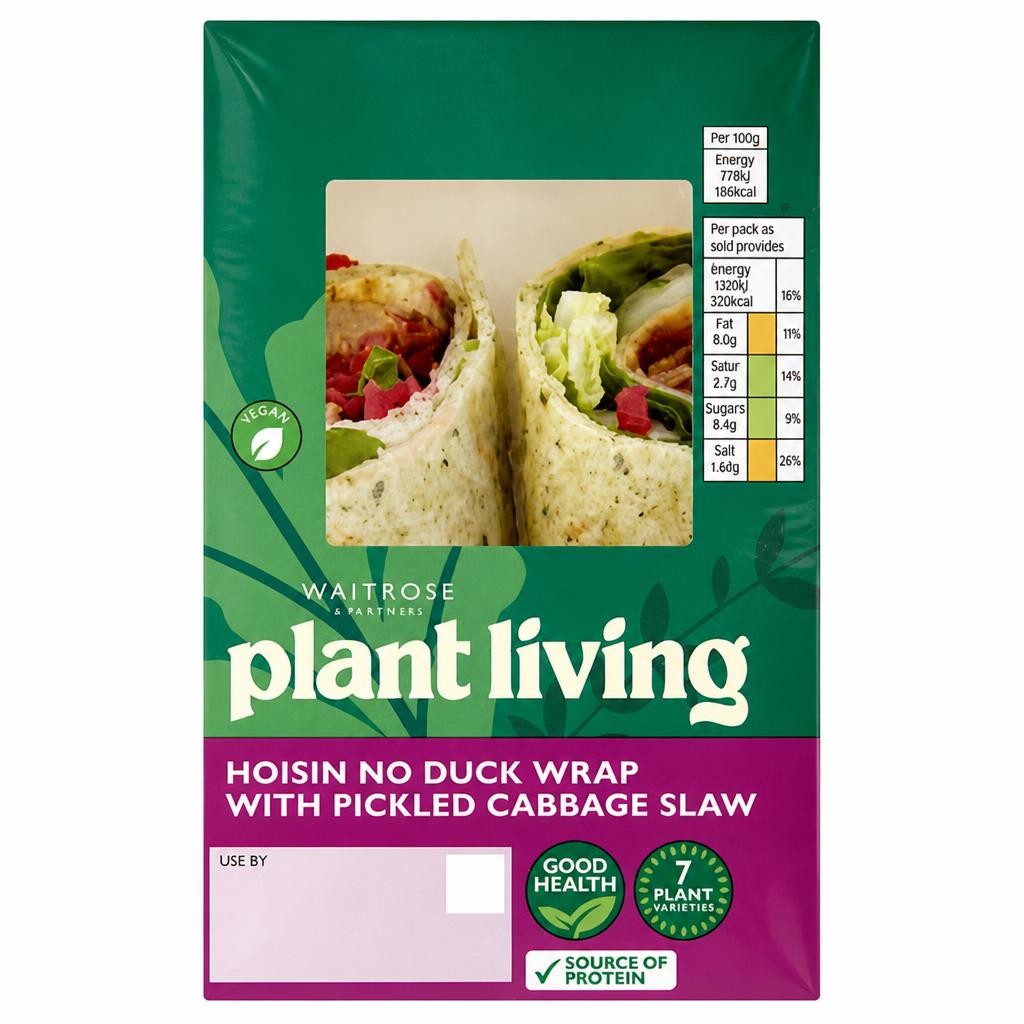 PlantLiving: Hoisin No Duck Wrap